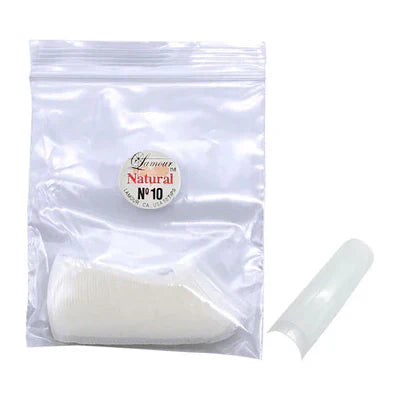 LAMOUR Natural Tips - Size #10 (50pcs/bag)