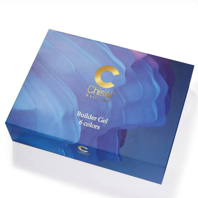 Chisel Builder Gel Set of 6 Colors