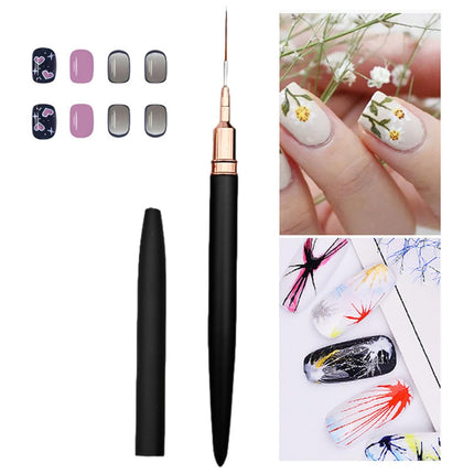Nail Art Liner Brush Ultra Thin (Set 5pcs)