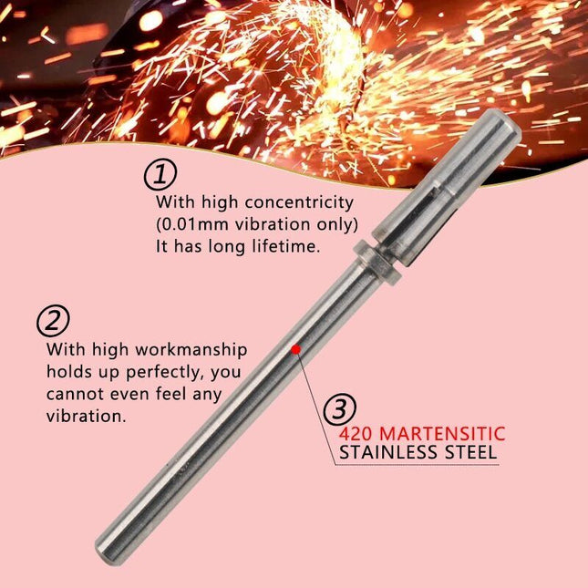 Hang - Mini Sanding Band & Mandrel 100pcs (Fine, Medium, Coarse)