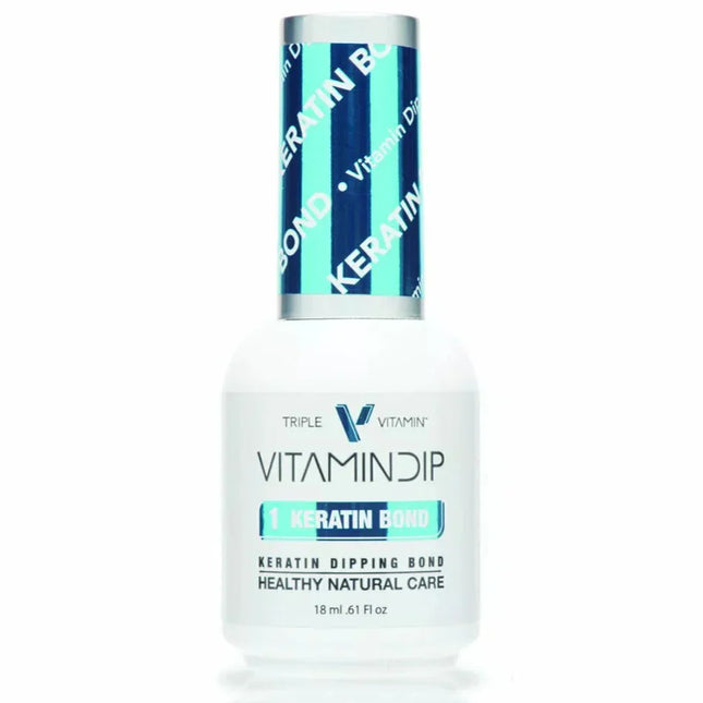 Triple Vitamin - Dip System: Bond, Base, Activator, Top, Oil, Brush (15ml)