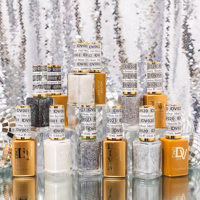 DND - DIVA Gel & Lacquer Duo Full Set 36 Colors (#146 - #181)