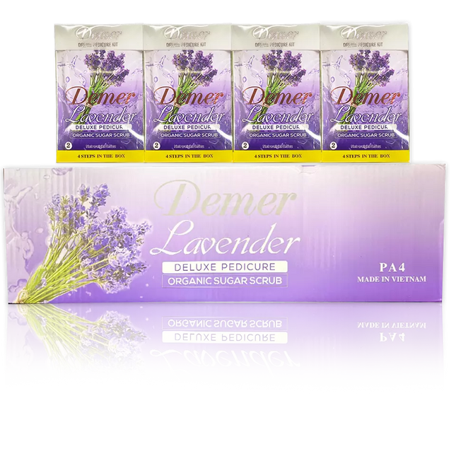 Demer - Pedicure Deluxe 4in1 (Case 60 Boxes) - Many Scents