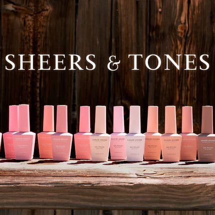 Chaun Legend - Gel Polish 0.5oz - Sheers & Tones Collection