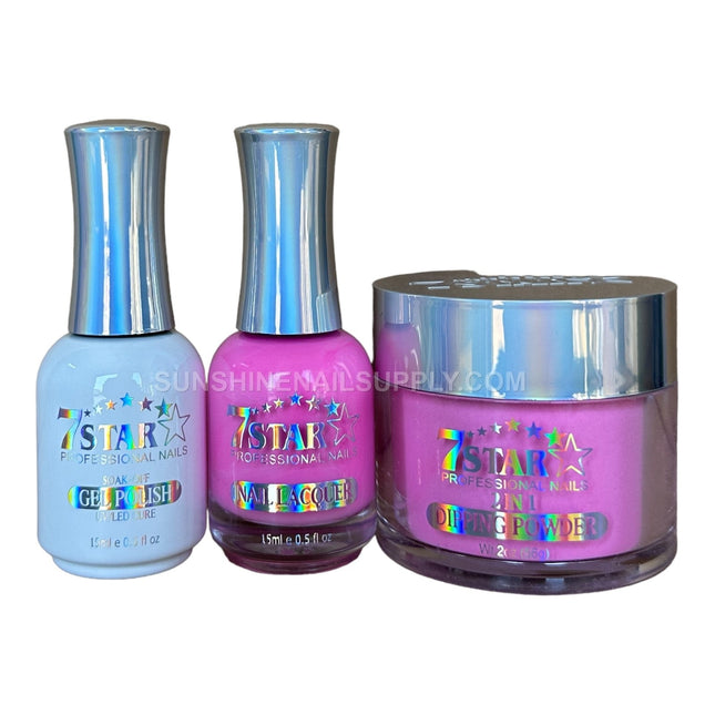 7 Star - Gel & Lacquer & Dip Trio - 200 New Colors (#101 - #200)