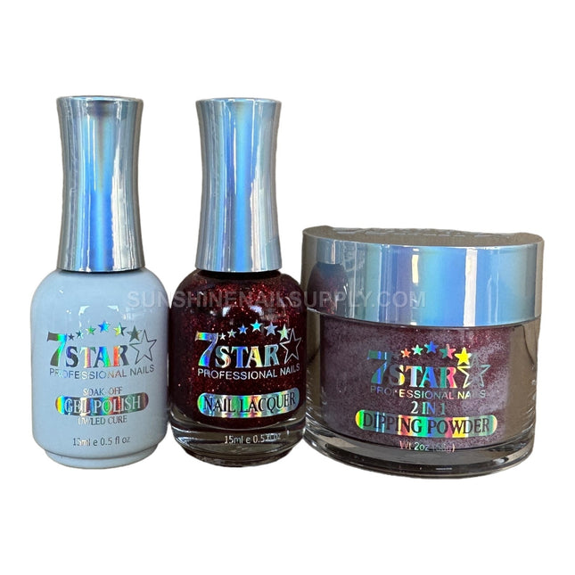 7 Star - Gel & Lacquer & Dip Trio - 200 New Colors (#101 - #200)