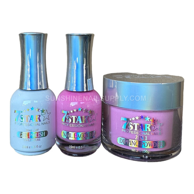 7 Star - Gel & Lacquer & Dip Trio - 200 New Colors (#01 - #100)